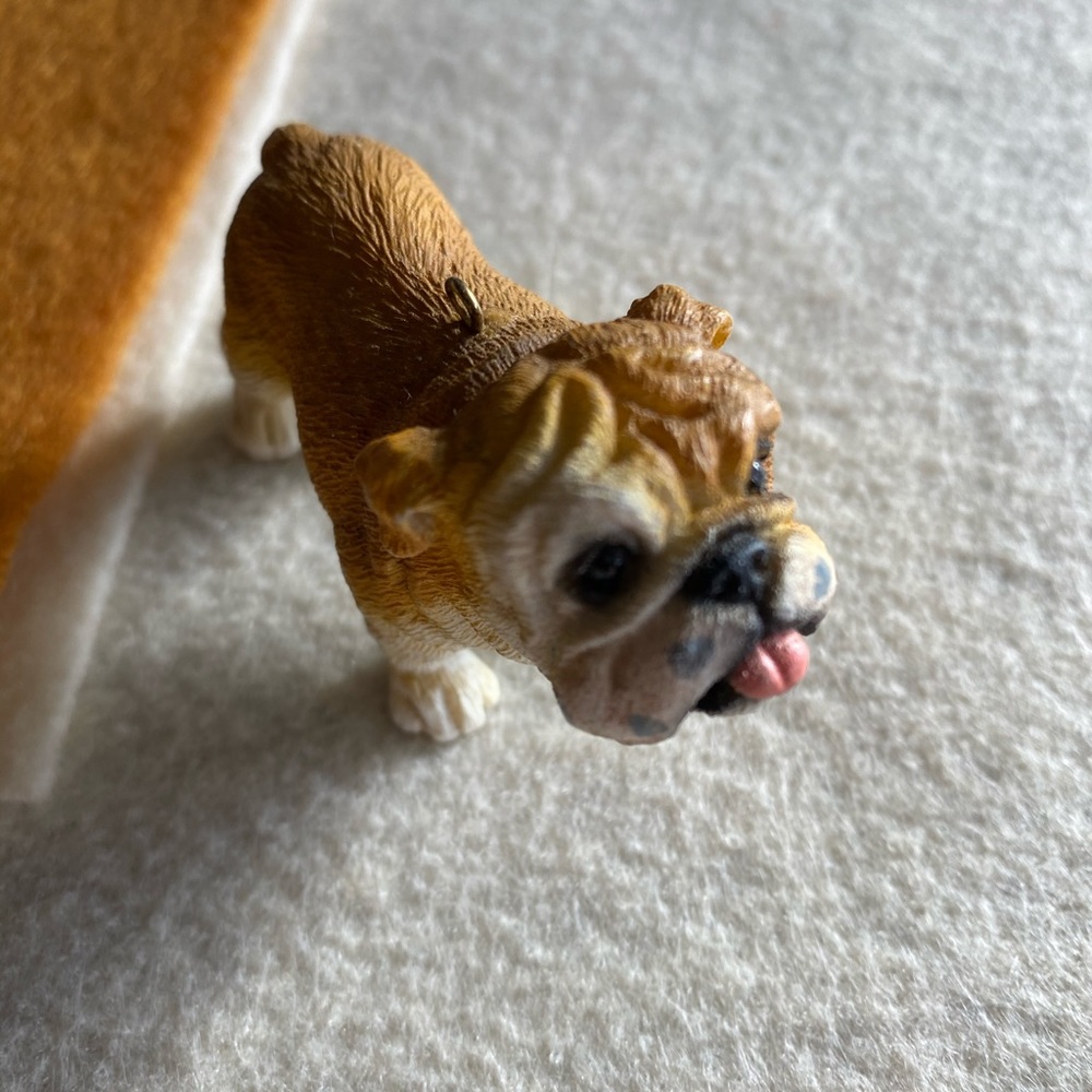 English Bulldog Ornament.